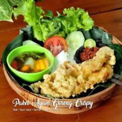 Paket Ayam Crispy Paha