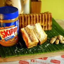 Roti Bakar Skippy Keju