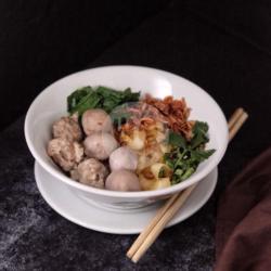 Mie Yamin Baso Campur (halus & Urat)