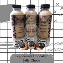 Peppermint Chocolate Jelly Coco (minuman Susu Jelly/milky Jelly Drink)