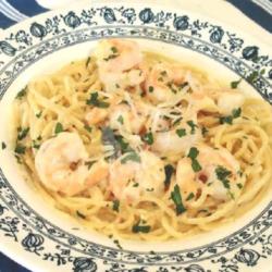 Creamy Spaghetti Seafood