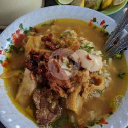 Soto Babat Paru   Nasi 1 Porsi