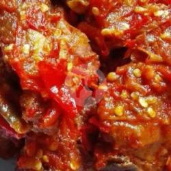 Nasi Campur Ayam Sambal Merah Komplit