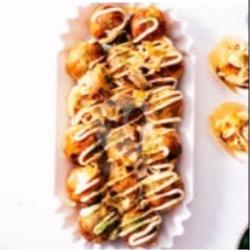 2x Takoyaki Octopus 2x Takoyaki Mozzarella