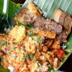 Nasi Pecel Babat