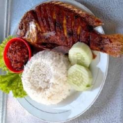 Nasi Ikan Nila Bakar