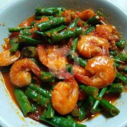 Tumis Kacang Panjang Udang