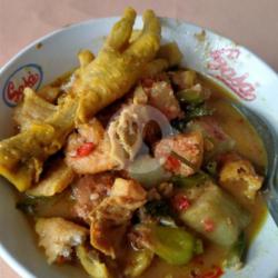 Rujak Soto Ceker   Lontong