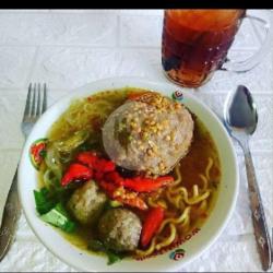 Bakso Tulang Iga Campur Kuah Lombok