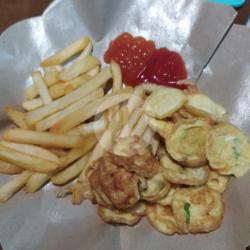 Paket Kentel Goreng (kentang Bisa Mix Rasa : Balado / Barbeque / Jagung Bakar / Original)