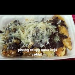 Pisang Crispy Susu Keju Coklat