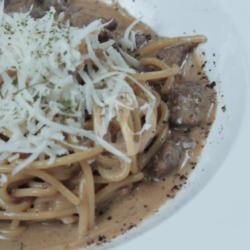 Spaghetti Beef Stroganof