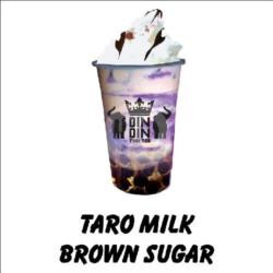 Boba Taro Milk Brown Sugar