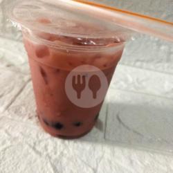 Red Velvet Latte Boba