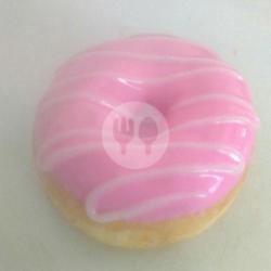 Donat Merah Muda Mini