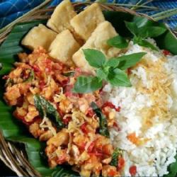 Nasi Bakar Tahu Tempe Kemangi