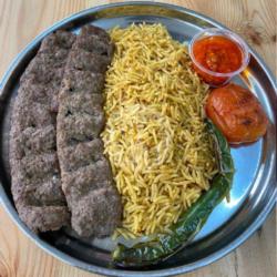 Nasi Biryani   2 Stick Kebab