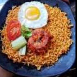 Dobel Indomie Geprek   Telor