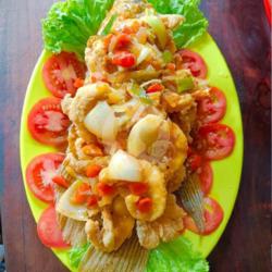 Ikan Gurame Filet Asam Manis