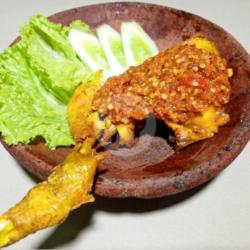 Ayam Penyet Sambel Dower(ayam Penyet  Sambel  Lalapan)