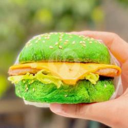 Burger Green With Cheese