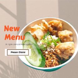 Spicy Noodle Bowl With Chicken Karage