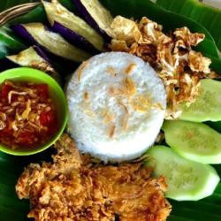 Paket Hemat Ayam Geprek Terong Kol Goreng