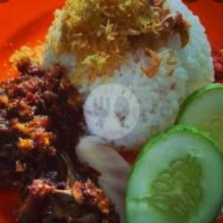 Nasi Bebek Khas Madura Bumbu Hitam