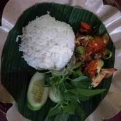 Nasi Cumi Tumis Pete