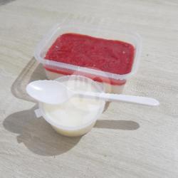 Silky Puding Strawberry 200ml