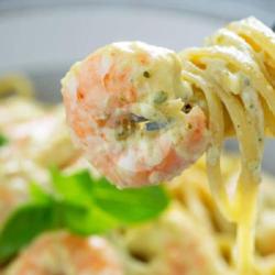 Cream Seafood Pasta