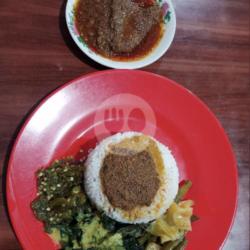 Nasi Rendang Daging