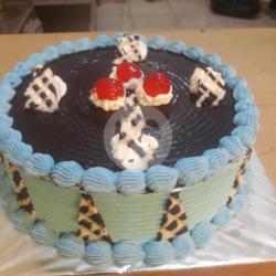 Buter Cream Coklat Uk 22 Cm