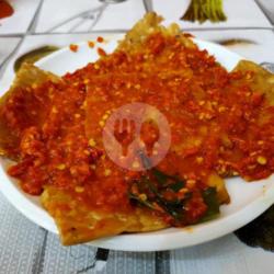 Tempe Penyet Saos Balado ( 5 Pcs )