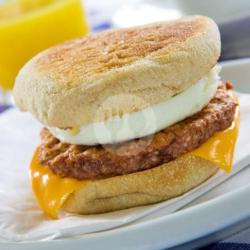 Vegan Sausage And Egg Mcmuffin