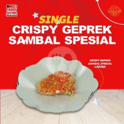 Single Crispy Geprek Sambal Special