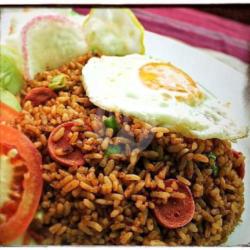 Nasi Goreng Campur Bakso Sosis Ayam Suwir Campur