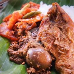 Nasi Gudeg Krecek Ayam Bacem Telor Bacem Sambel