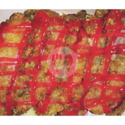 Pisang Crispy Strawberry