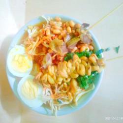 Bubur Ayam Spesial Telor Ayam Sate Usus Ampela