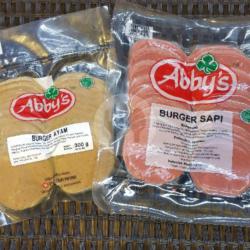 Abbys Burger Sapi / Ayam 20bj