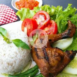 Ayam Bakar Manis   Nasi