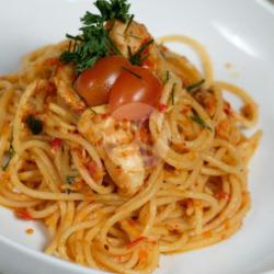 Spaghetti Chicken Rica