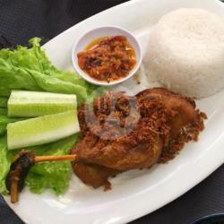 Bebek Goreng Lengkuas   Nasi