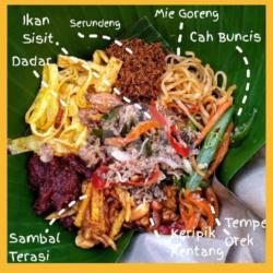 Nasi Kuning Sultan Ikan Sisit Sambal Kecombrang