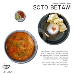 Soto Betawi Nasi