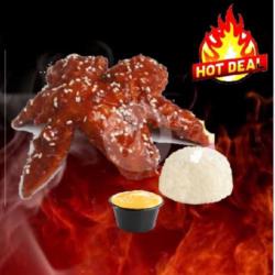 Paket Sayap Fire Chicken