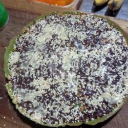 Terang Bulan Wijen Coklat Adonan Pandan