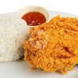 Nasi Ayam Fried Chiken