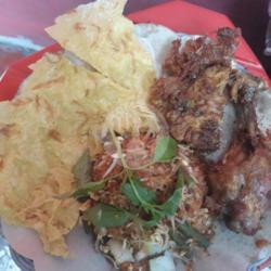 Nasi Pecel  Ayam Telor Dadar